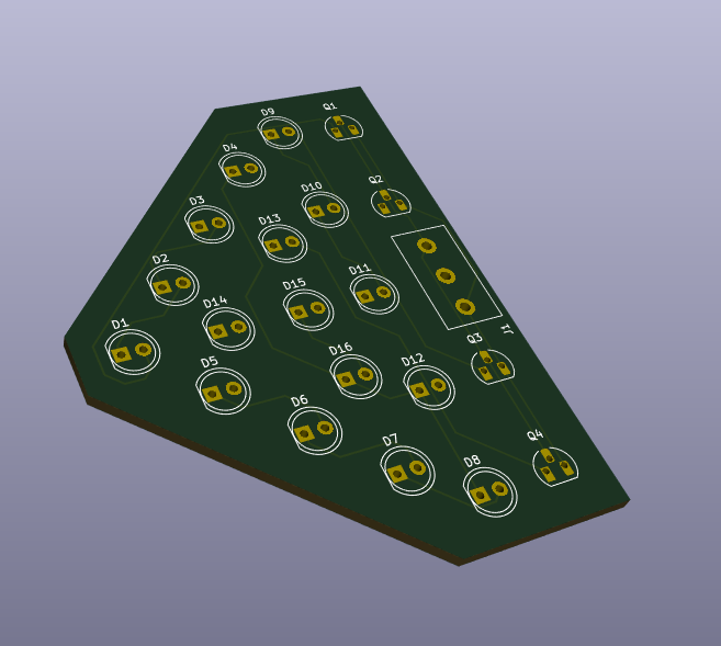 3D view of said board