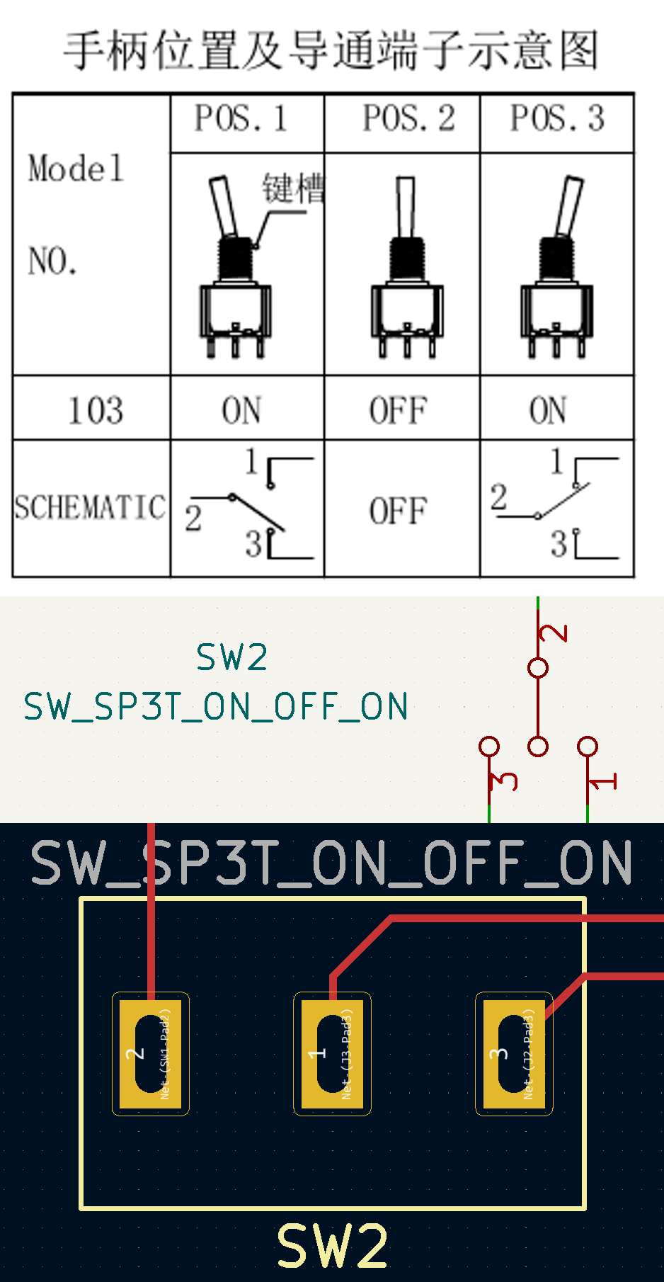 Wiring diagram on datasheet, close-ups of schematic and PCB layout