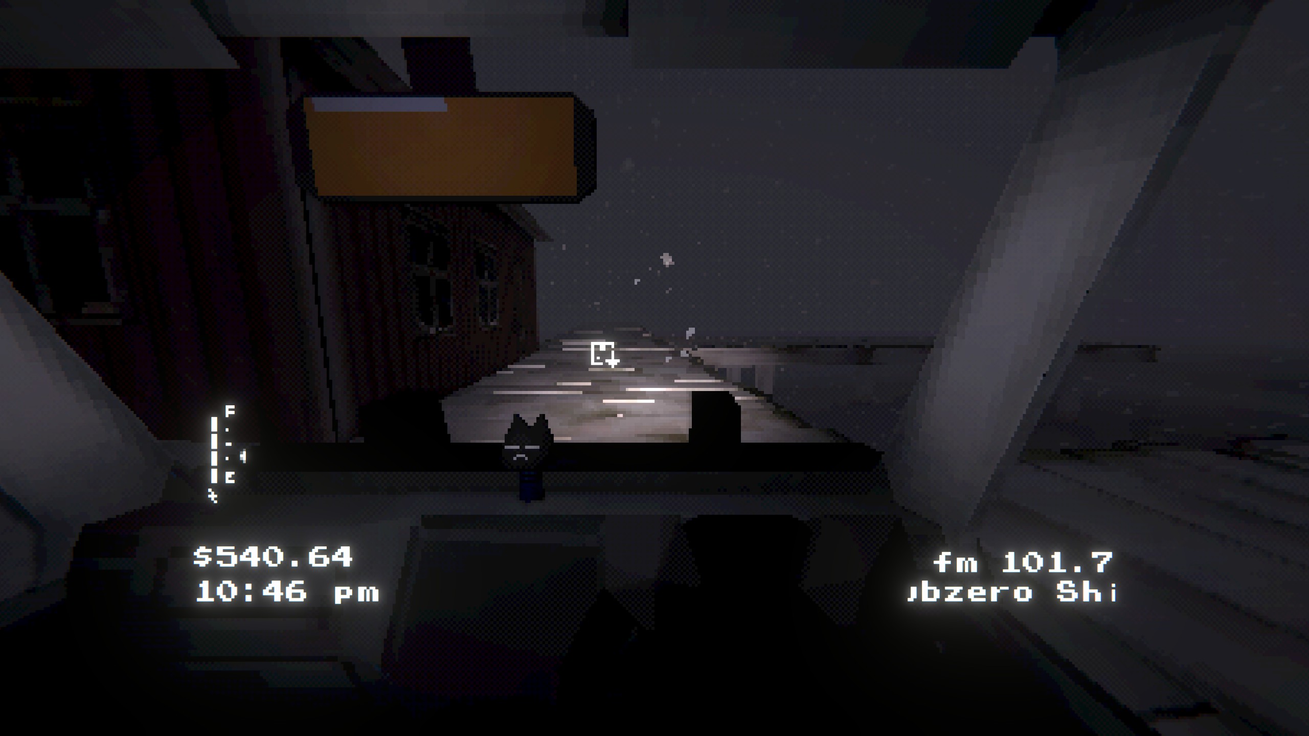 Drop-off location at a house by the
harbor