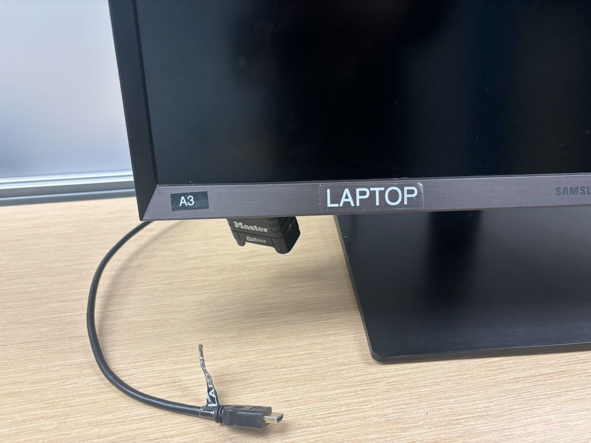 Monitor labeled A3