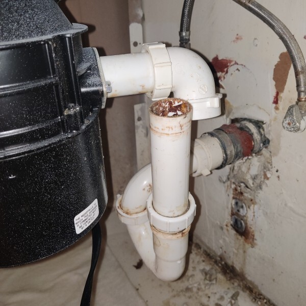 PVC pipe under garbage disposal breaking at a 90 degree
connector